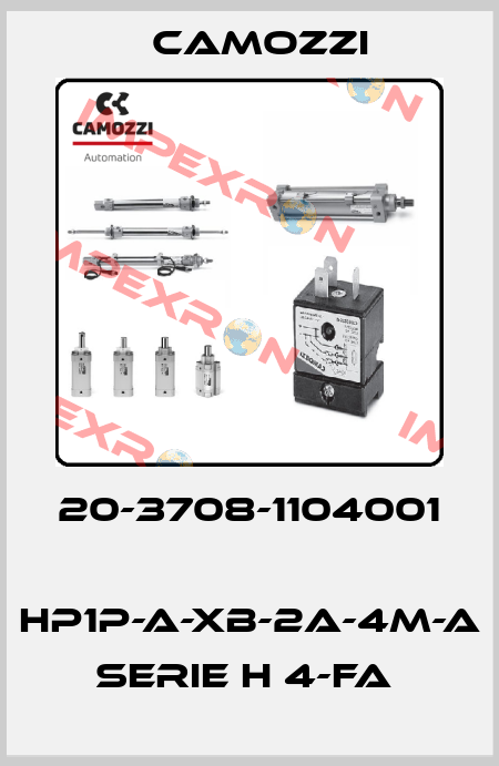 20-3708-1104001  HP1P-A-XB-2A-4M-A SERIE H 4-FA  Camozzi