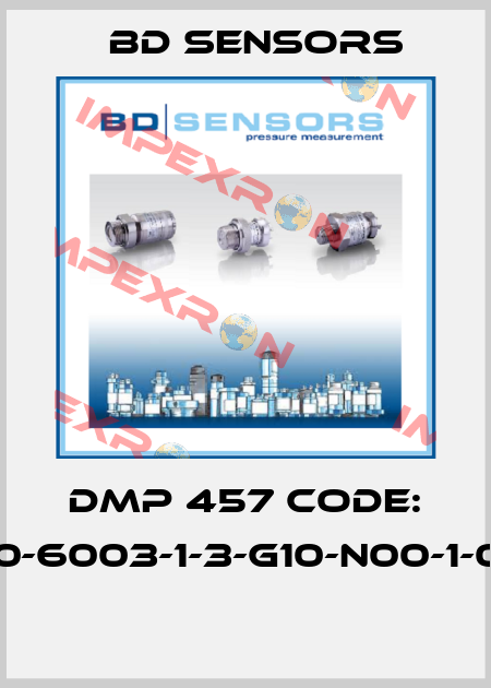 DMP 457 Code: 600-6003-1-3-G10-N00-1-070  Bd Sensors