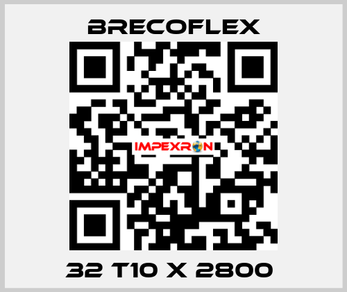 32 T10 x 2800  Brecoflex