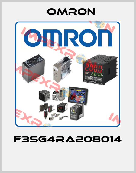F3SG4RA208014  Omron