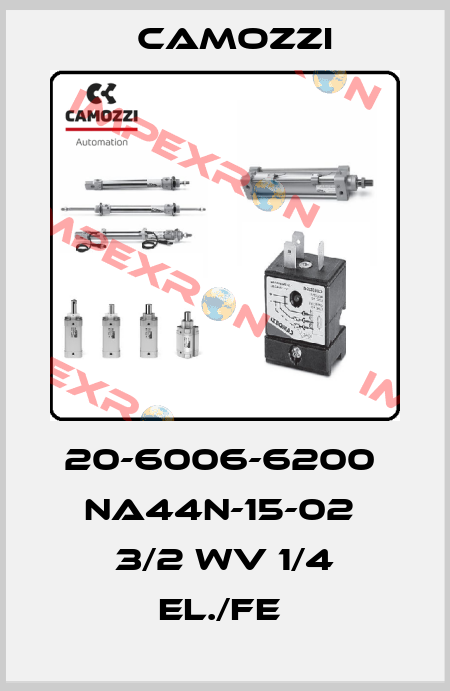 20-6006-6200  NA44N-15-02  3/2 WV 1/4 EL./FE  Camozzi