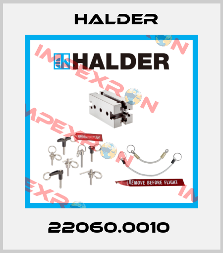 22060.0010  Halder