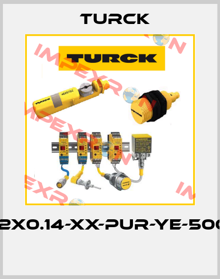 CABLE12X0.14-XX-PUR-YE-500M/TXY  Turck