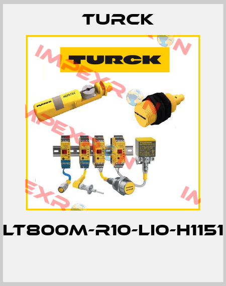 LT800M-R10-LI0-H1151  Turck