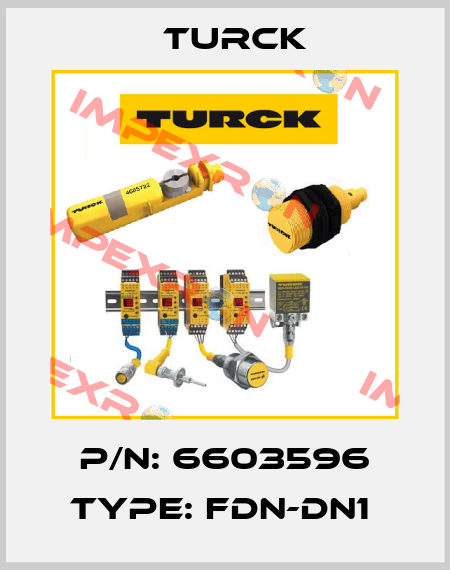 P/N: 6603596 Type: FDN-DN1  Turck