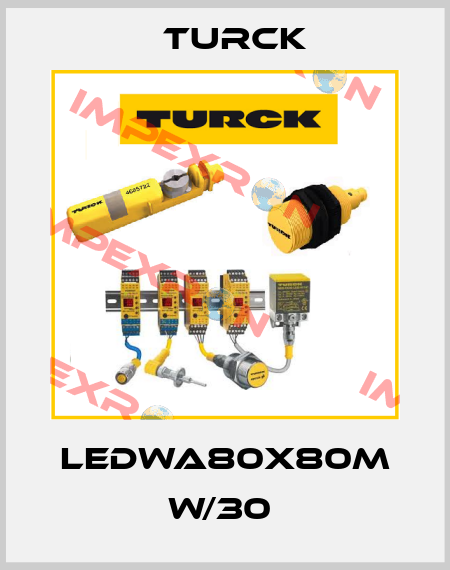 LEDWA80X80M W/30  Turck