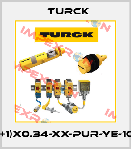 CABLE(4+1)X0.34-XX-PUR-YE-100M/TXY Turck