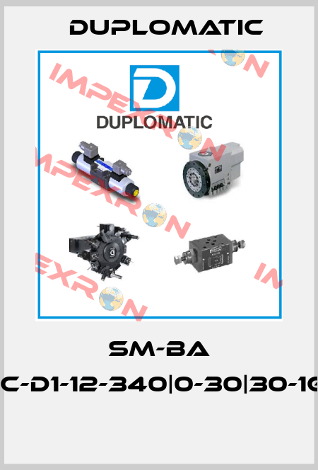 SM-BA 16C-D1-12-340|0-30|30-1GS  Duplomatic