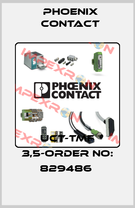 UCT-TMF 3,5-ORDER NO: 829486  Phoenix Contact