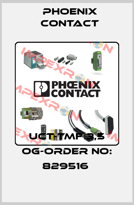 UCT-TMF 3,5 OG-ORDER NO: 829516  Phoenix Contact
