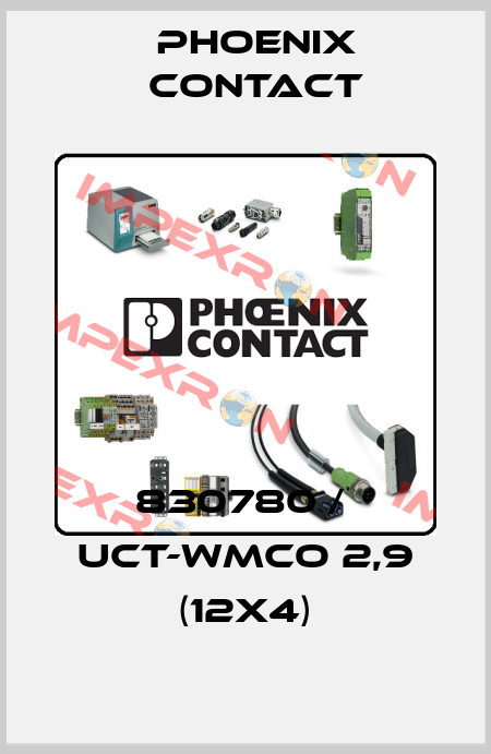 830780 /  UCT-WMCO 2,9 (12X4) Phoenix Contact