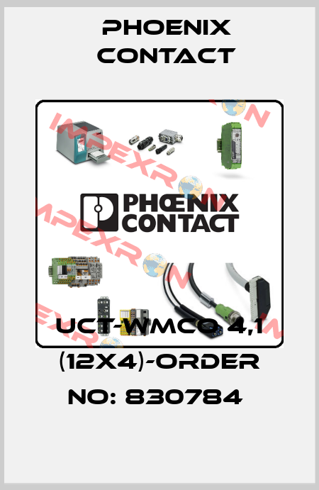 UCT-WMCO 4,1 (12X4)-ORDER NO: 830784  Phoenix Contact