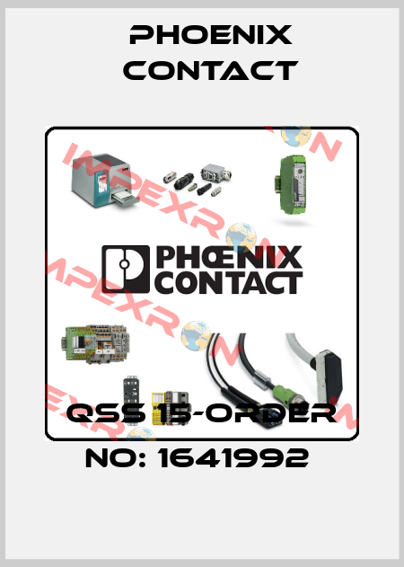 QSS 15-ORDER NO: 1641992  Phoenix Contact
