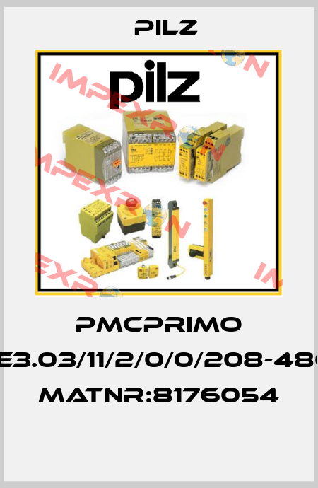 PMCprimo Drive3.03/11/2/0/0/208-480VAC MatNr:8176054  Pilz