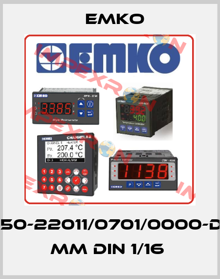 ESM-4450-22011/0701/0000-D:48x48 mm DIN 1/16  EMKO