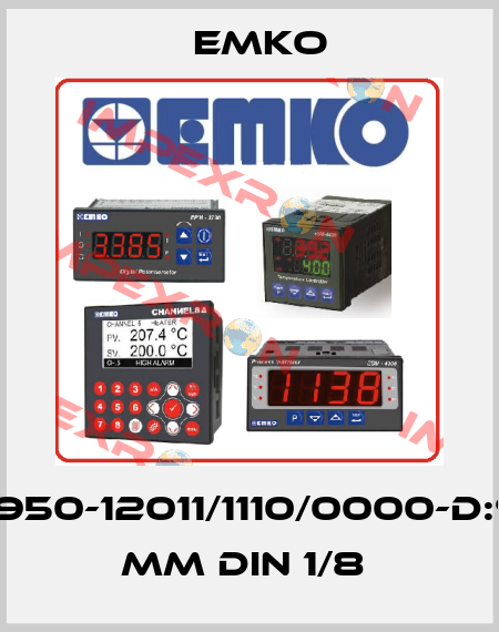 ESM-4950-12011/1110/0000-D:96x48 mm DIN 1/8  EMKO