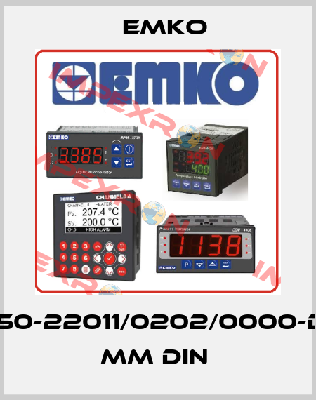 ESM-7750-22011/0202/0000-D:72x72 mm DIN  EMKO