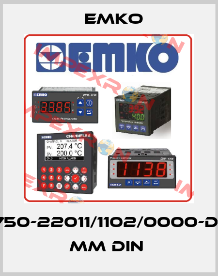 ESM-7750-22011/1102/0000-D:72x72 mm DIN  EMKO