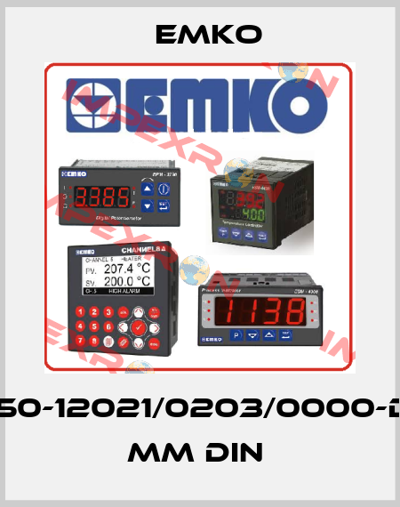 ESM-7750-12021/0203/0000-D:72x72 mm DIN  EMKO