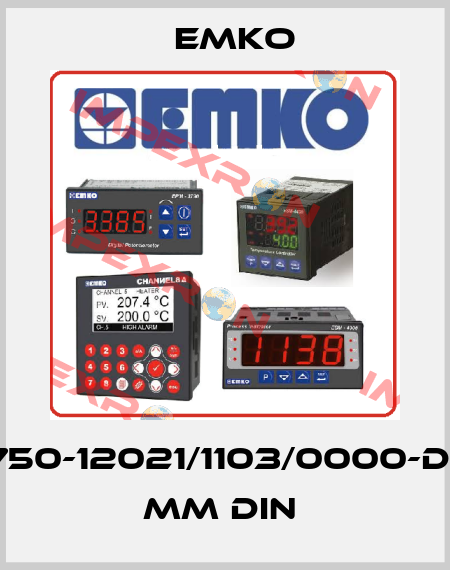 ESM-7750-12021/1103/0000-D:72x72 mm DIN  EMKO