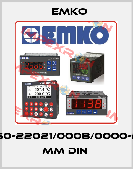ESM-7750-22021/0008/0000-D:72x72 mm DIN  EMKO