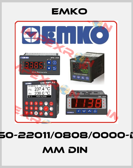 ESM-7750-22011/0808/0000-D:72x72 mm DIN  EMKO