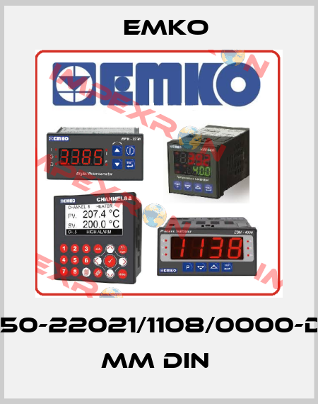 ESM-7750-22021/1108/0000-D:72x72 mm DIN  EMKO