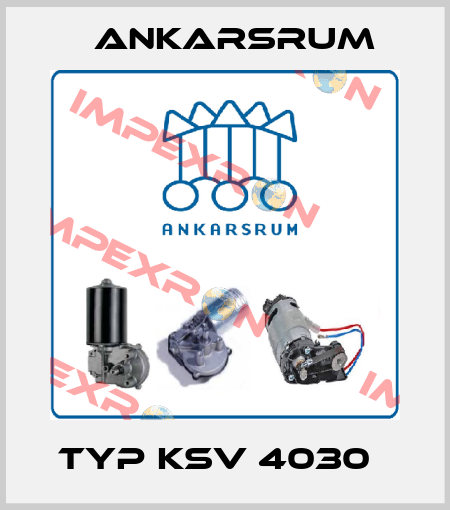 Typ KSV 4030   Ankarsrum