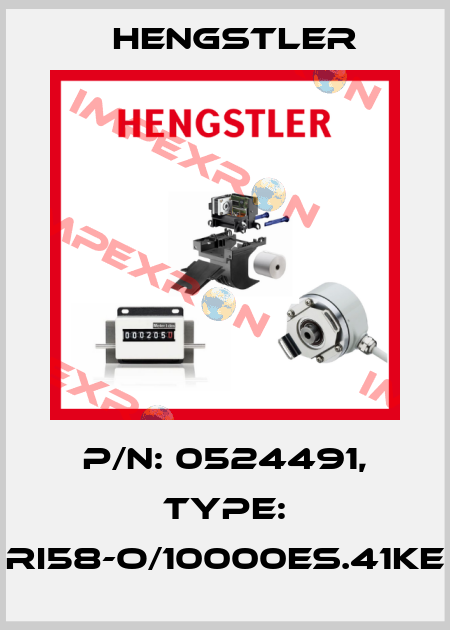 p/n: 0524491, Type: RI58-O/10000ES.41KE Hengstler