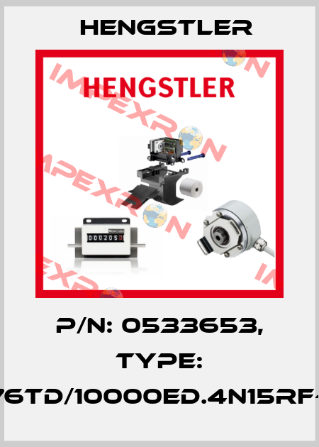 p/n: 0533653, Type: RI76TD/10000ED.4N15RF-F0 Hengstler