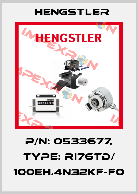 p/n: 0533677, Type: RI76TD/ 100EH.4N32KF-F0 Hengstler