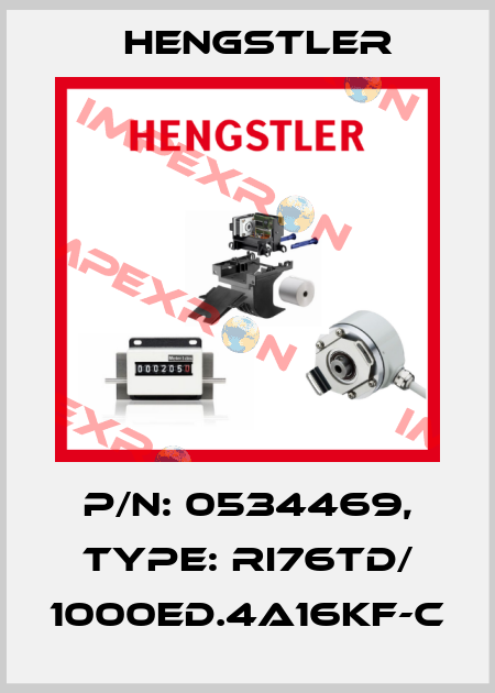 p/n: 0534469, Type: RI76TD/ 1000ED.4A16KF-C Hengstler