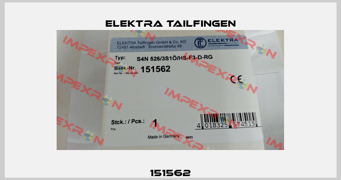 151562 Elektra Tailfingen
