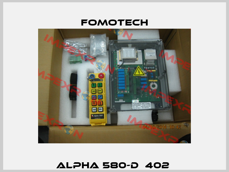 ALPHA 580-D  402  Fomotech