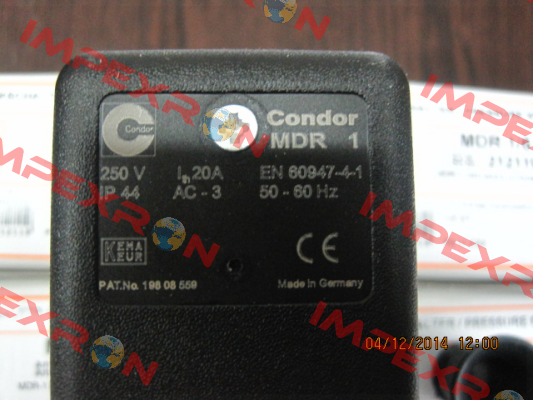 ARTIKEL-NR.: 212157 MDR 12/11 EA F4 3/8"  Condor