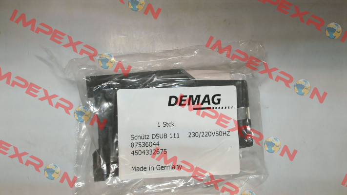 DSUB-111 230220V50 Demag