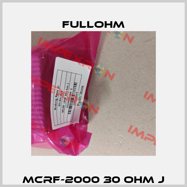 MCRF-2000 30 ohm J Fullohm