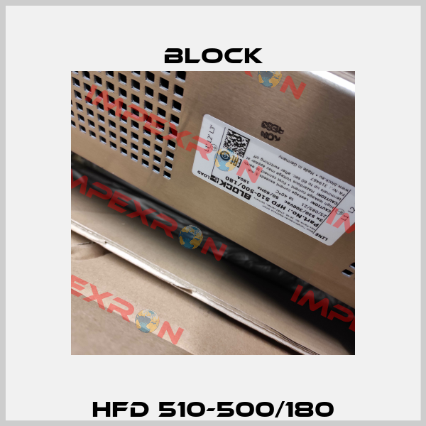 HFD 510-500/180 Block