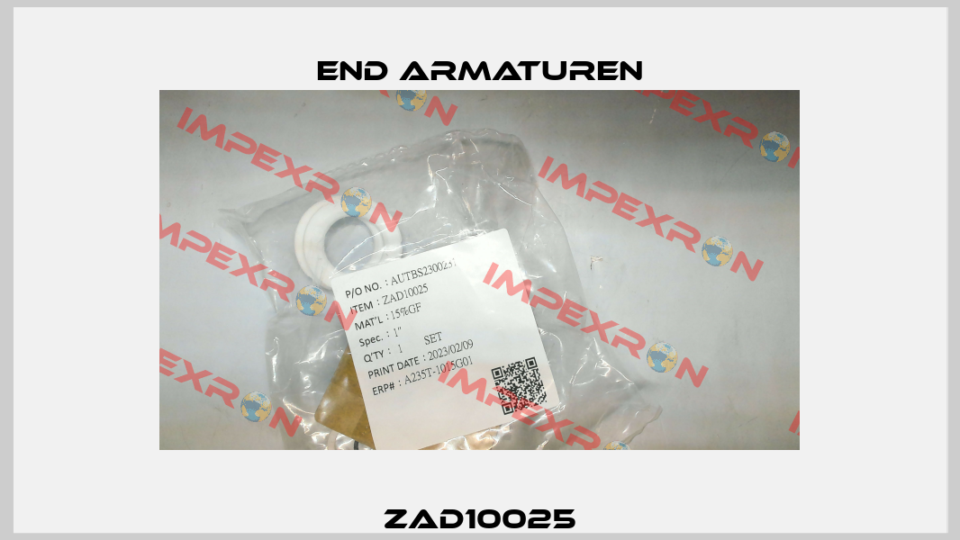 ZAD10025 End Armaturen