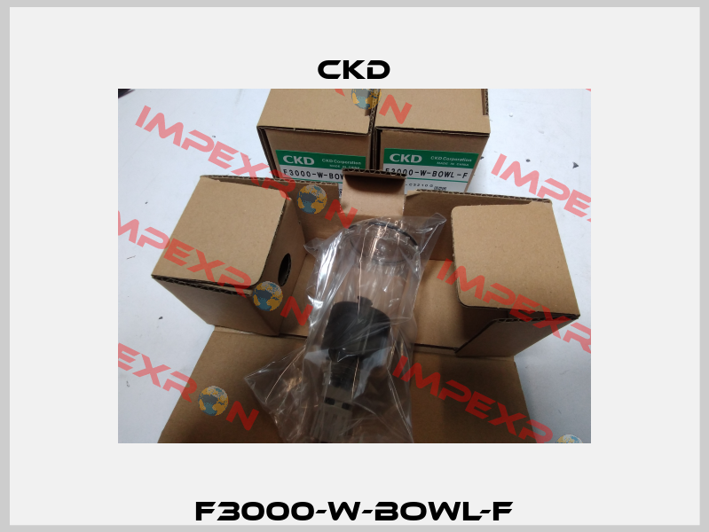 F3000-W-BOWL-F Ckd