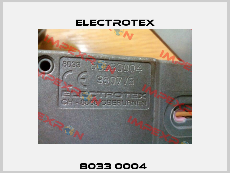 8033 0004  Electrotex