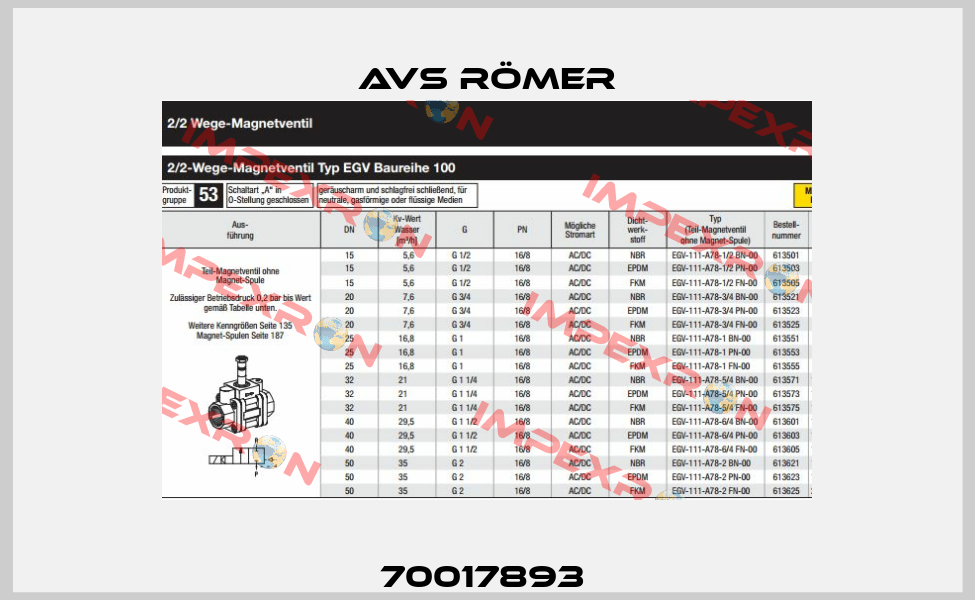 70017893  Avs Römer
