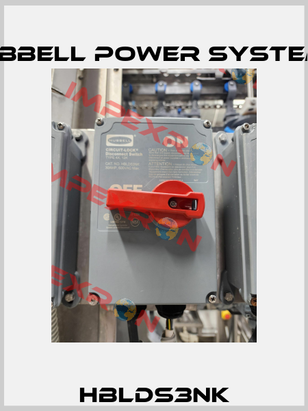 HBLDS3NK Hubbell Power Systems