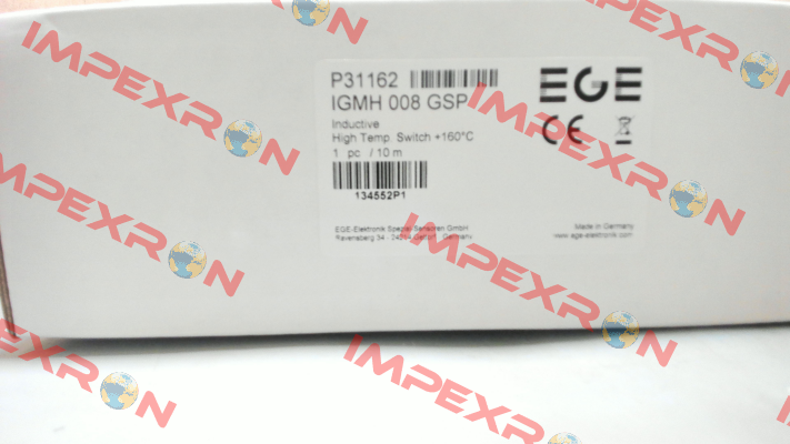 P31162/10 / IGMH 008 GSP/10 Ege