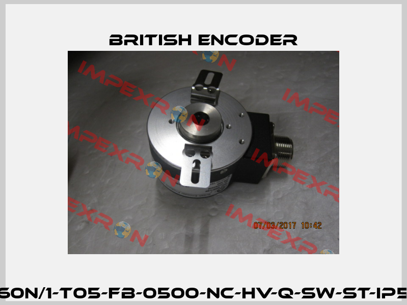 760N/1-T05-FB-0500-NC-HV-Q-SW-ST-IP50 British Encoder