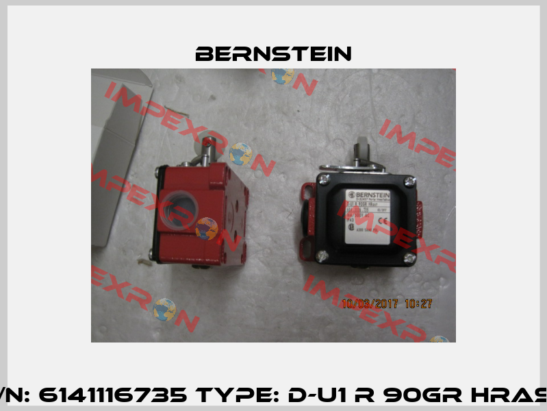 P/N: 6141116735 Type: D-U1 R 90GR HRAST Bernstein