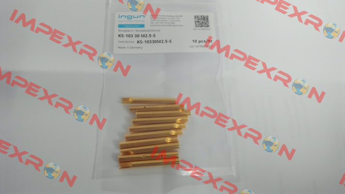 KS-103 30 M2.5-S Ingun