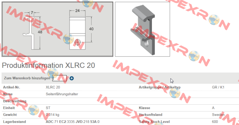 XLRC 20 FlexLink