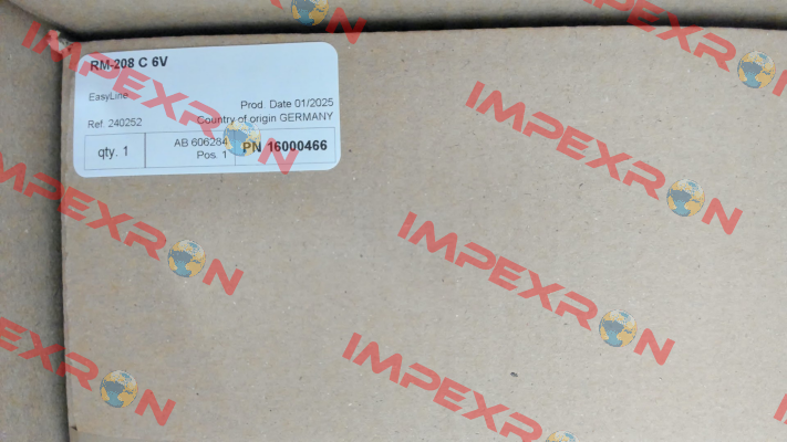 RM-208 C 6V IN 24V= Reco