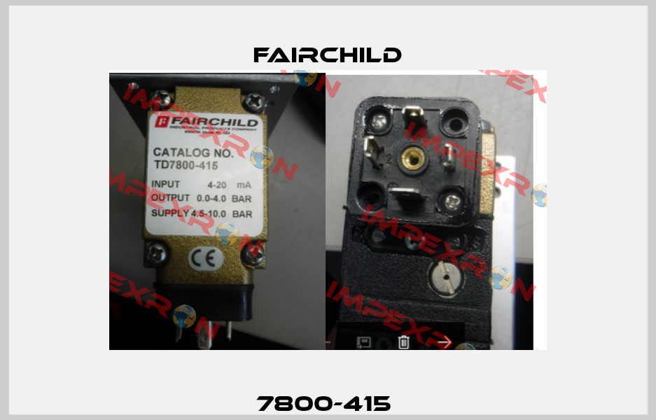 7800-415  Fairchild